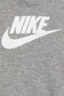 Nike Sportswear Club - Hoodie - Dark Grey Heather/White -Gant shop ed5bbc274f764d8cb220d2852b4ceeb5 scaled