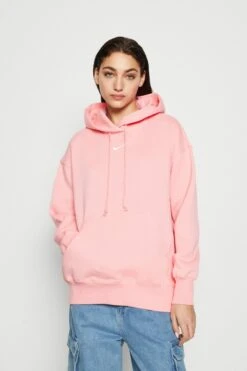 Nike Sportswear Hoodie- Hoodie - Coral Chalk