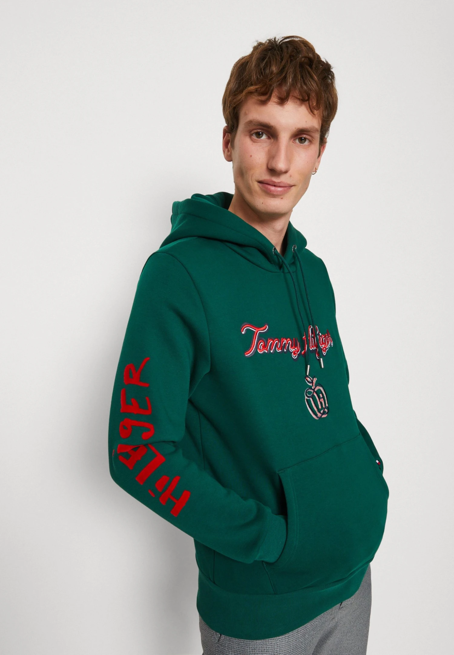 Tommy Hilfiger Pop Prep Hoodie - Sweatshirt - Prep Green 6 Tommy Hilfiger Pop Prep Hoodie - Sweatshirt - Prep Green - Bilde 4
