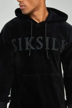 SikSilk Applique - Hoodie - Black 10 SikSilk Applique - Hoodie - Black -Gant shop edd4104900bc4995a8478b5d93b186ce scaled