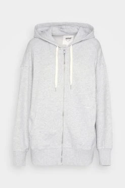 Aerie Full Zip Hoodie - Sweatjakke - Medium Heather Gray -Gant shop ee0701b2b6f6420c82969e6deb743d74 scaled