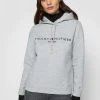 Tommy Hilfiger Hoodie - Grau -Gant shop ee53fe7a265a40a4bba305aae6f154a3