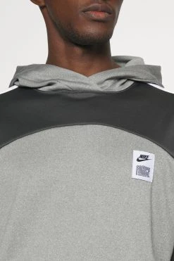 Nike Performance Starting Hoodie - Hoodie - Dark Grey Heather/Dark Smoke Grey/Black -Gant shop eeaadba7ac684265bc57edf3a8f15ffd scaled