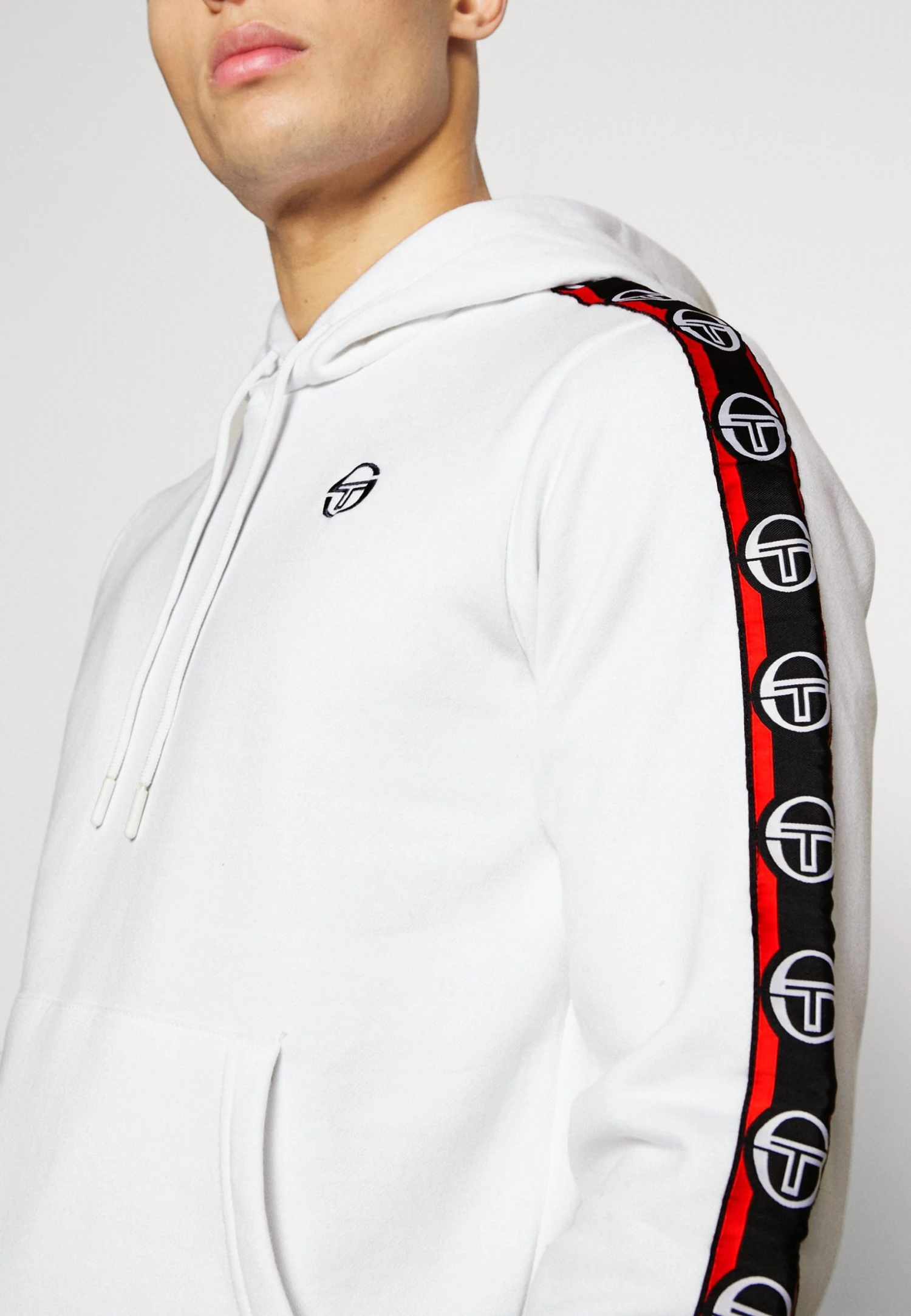 Sergio Tacchini Delaco Hoodie - Sweatshirt - White/Navy 7 Sergio Tacchini Delaco Hoodie - Sweatshirt - White/Navy - Bilde 5