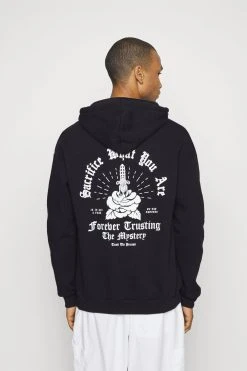 YOURTURN Rose Knife Unisex - Hoodie - Black