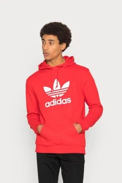 Adidas Originals Trefoil - Hoodie - Red