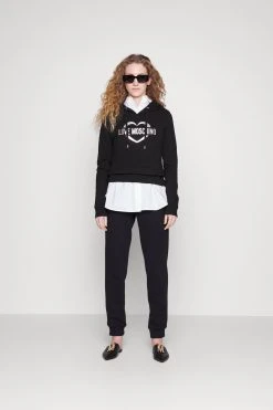 LOVE MOSCHINO Hoodie - Black -Gant shop f174f601f2e2460d9cc8b6705c488073 scaled
