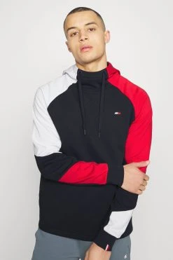 Tommy Hilfiger Colorblocked Mix Media - Hoodie - Desert Sky -Gant shop f19a0b1ffa3a45edb44ef10279388f88 scaled