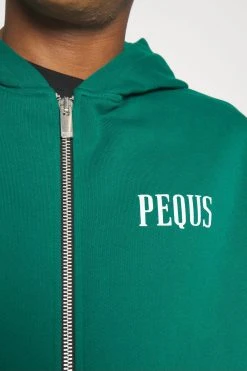 Pequs Island Of Heartbreaks Zip Hoodie Unisex - Sweatjakke - Green -Gant shop f19f7dc957464ee8a65be2554ca40bba scaled