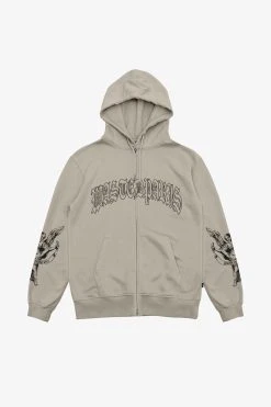 WASTED PARIS Hoodie Zip Halo Unisex - Sweatjakke - Sand -Gant shop f1bcfdc84ae14395af5094ec2bf31fcb scaled