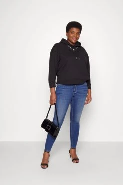 Alternative view of Tommy Hilfiger Curve Hoodie - Sweatshirt - Black