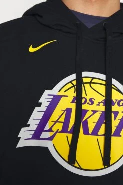 Nike Performance Nba Los Angeles Lakers Logo Hoodie - Klubbklær - Black -Gant shop f35cbdf821374202b16e6ed6bfc6ba2b scaled