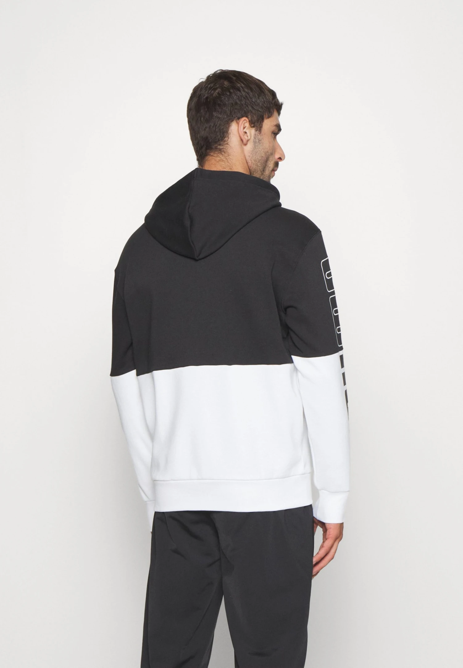 Puma Power Colorblock Full Zip Hoodie - Sweatjakke - Black 5 Puma Power Colorblock Full Zip Hoodie - Sweatjakke - Black - Bilde 3