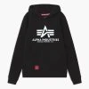Alpha Industries Basic Hoody Kids Teens - Hoodie - Black