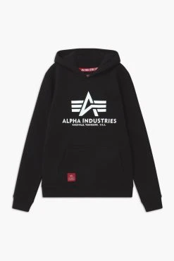 Alpha Industries Basic Hoody Kids Teens - Hoodie - Black