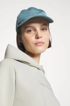 Calvin Klein Embroidery Logo Hoodie - Sweatshirt - Moss Gray -Gant shop f531e2d78077403489c722d4b9d42b2c scaled