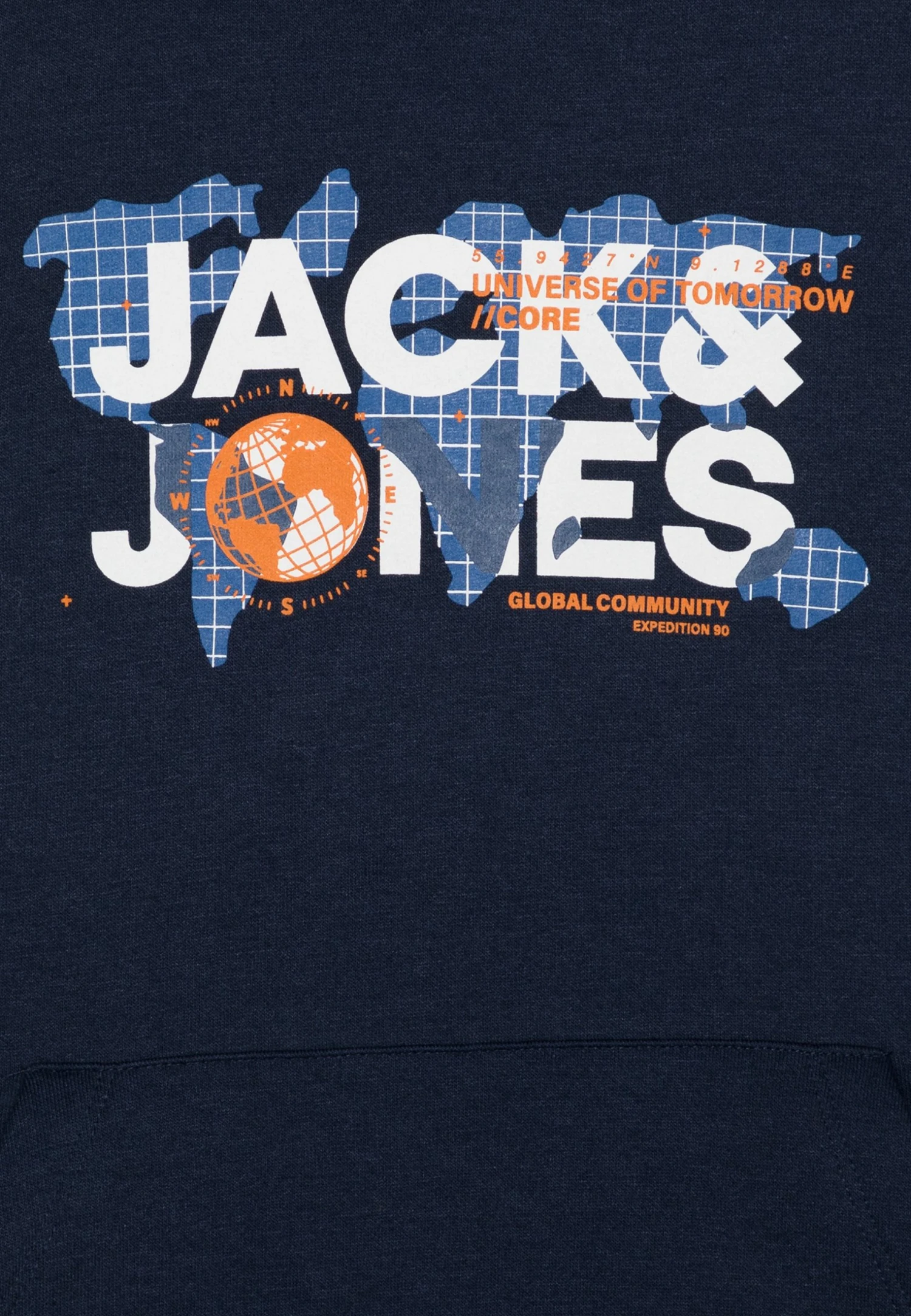 Jack & Jones Junior Hood- Hoodie - Navy Blazer 5 Jack & Jones Junior Hood- Hoodie - Navy Blazer - Bilde 3