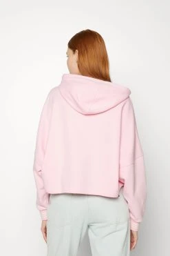 Adidas Originals Adicolor 70S Cropped Hoodie - Sweatshirt - True Pink -Gant shop f7626bb2f61440859ac8af4d417ec925 scaled