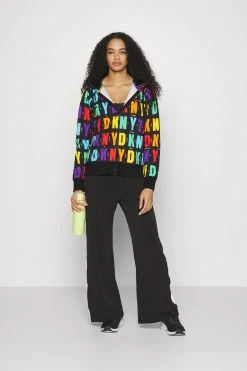 DKNY Pride Logo Full Zip Hoodie - Sweatjakke - Black -Gant shop f8da4b0f133e4014ac9852658450ed73 scaled