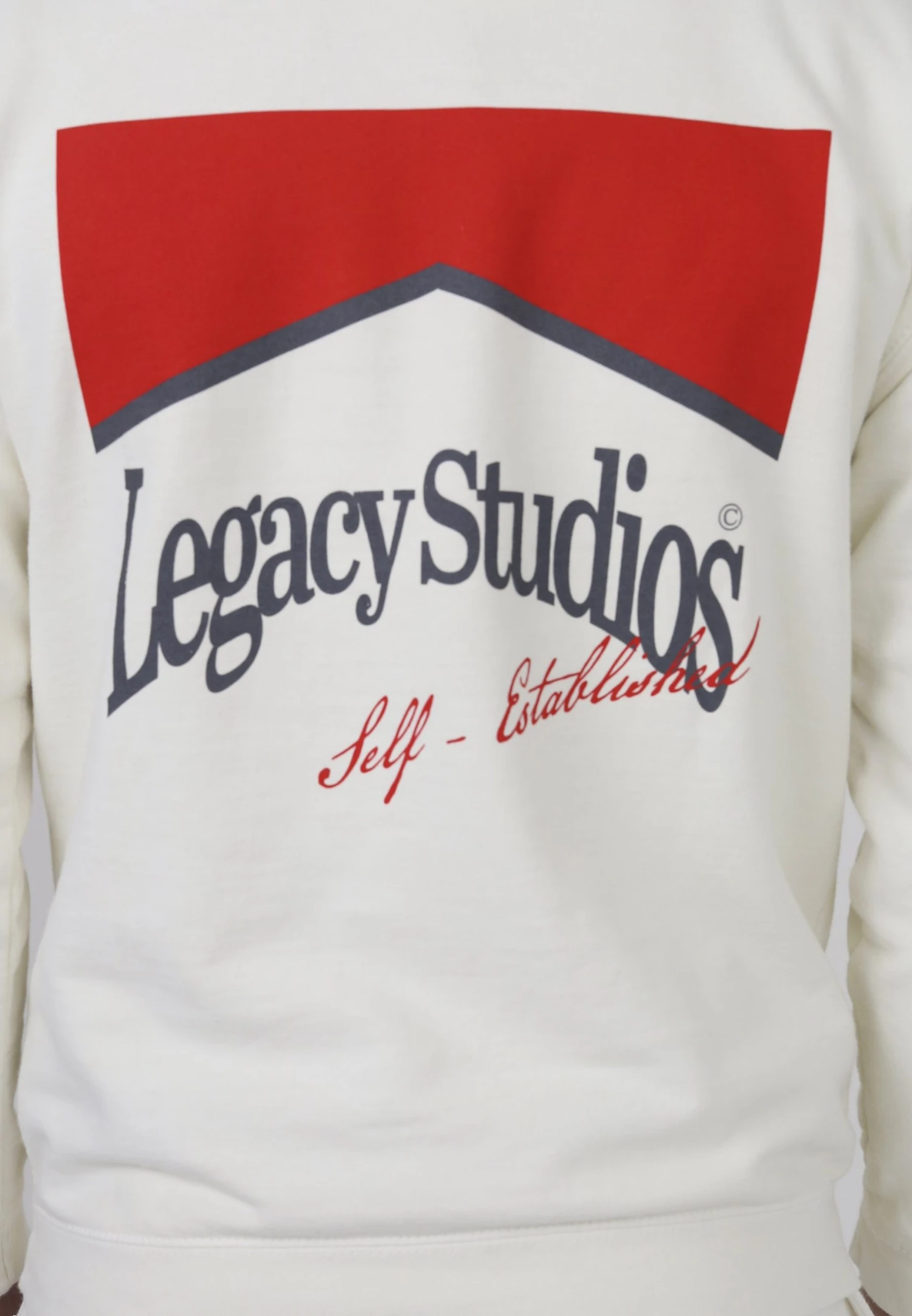 LEGACY STUDIOS Selfestablished Logo Unisex - Hoodie - Cream 7 LEGACY STUDIOS Selfestablished Logo Unisex - Hoodie - Cream - Bilde 5