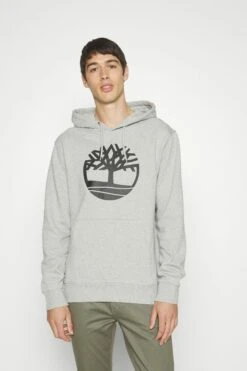 Timberland Core Tree Logo Hoodie - Hoodie - Medium Grey Heather