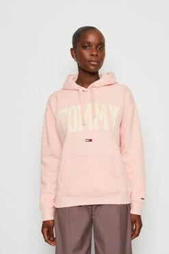 Tommy Jeans Pop Collegiate Hoodie - Sweatshirt - Cosmetic Peach
