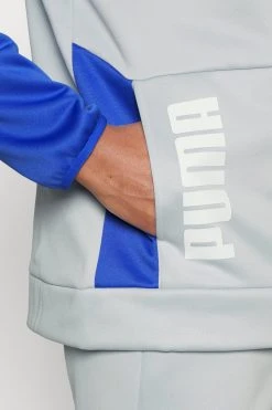 Puma Train All Day Hoodie - Hoodie - Platinum Gray/Royal Sapphire -Gant shop fc11c437cecc4f0bbddde5f8194f2794 scaled