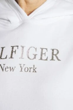 Tommy Hilfiger Hoodie - Sweatshirt - Optic White -Gant shop fcdfbddba57d41a5b3bd95704684abf0 scaled