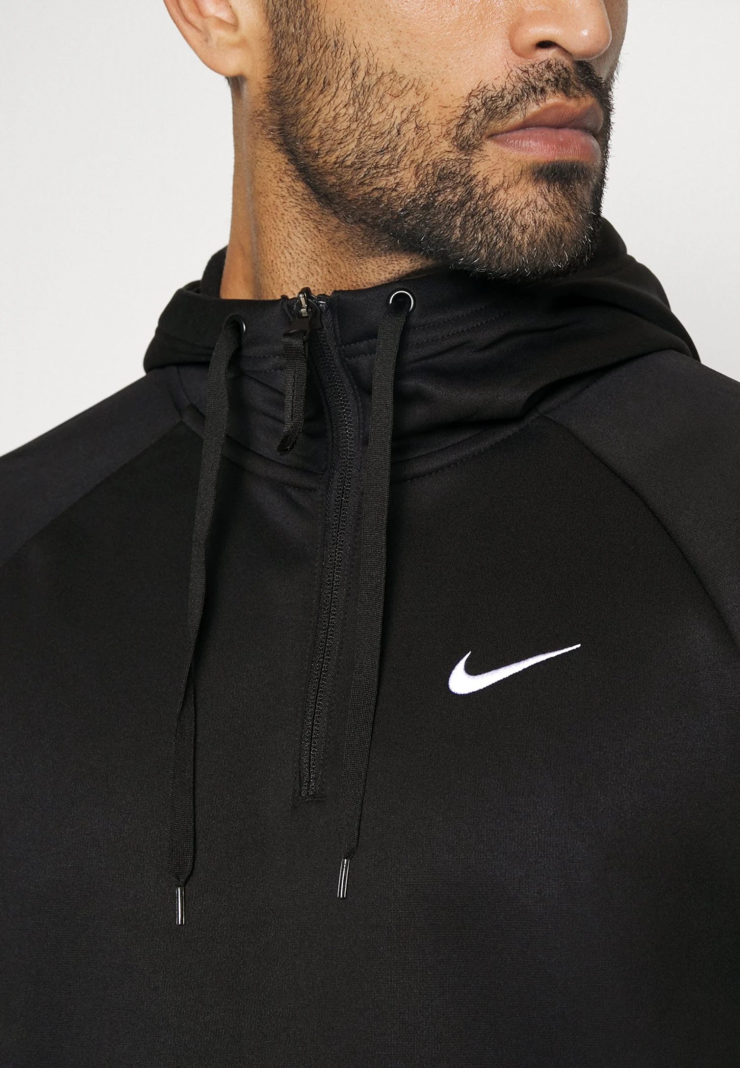 Nike Performance Hoodie - Black/White 6 Nike Performance Hoodie - Black/White - Bilde 4