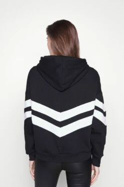 Even&Odd Tall Hoodie - Black/White -Gant shop fdf5d86b982b4185bcc9441f72ebe3ff scaled
