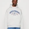 WRSTBHVR Moto Hoodie Unisex - Sweatshirt - Iced Grey Melange -Gant shop fee35f8ec36a4d96af32c1d478b31ed9
