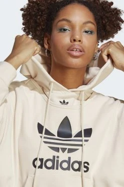 Adidas Originals Always Original Trefoil Hoodie 2-In-1 - T-Shirts Med Print - White -Gant shop ff15de7d1daa4cae8d083ed378a99fcc