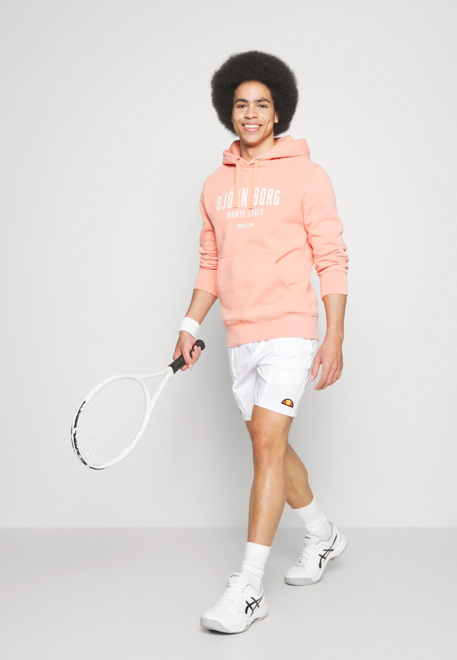 BJØRN BORG Hoodie - Sweatjakke - Burnt Coral 4 BJØRN BORG Hoodie - Sweatjakke - Burnt Coral - Bilde 2